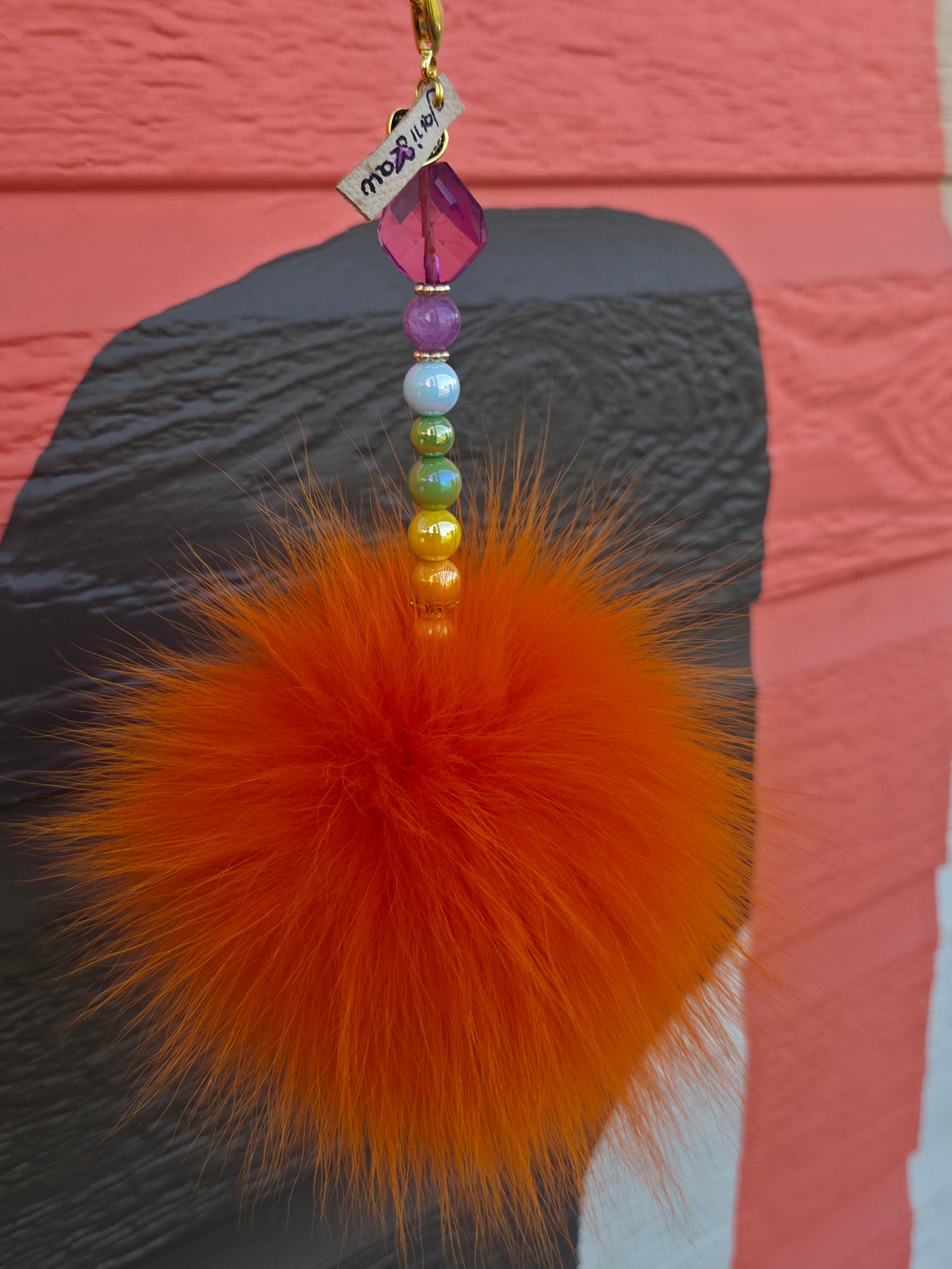 Orange juteuse billes chakra - Gros