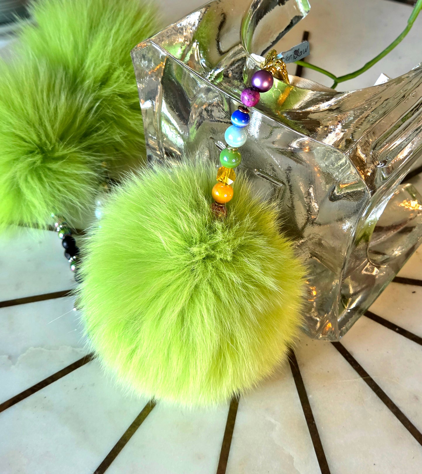 Vert lime bille chakra - Gros