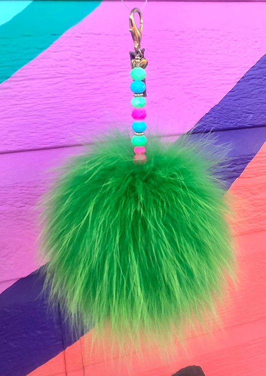 Vert flash billes fluo - Gros