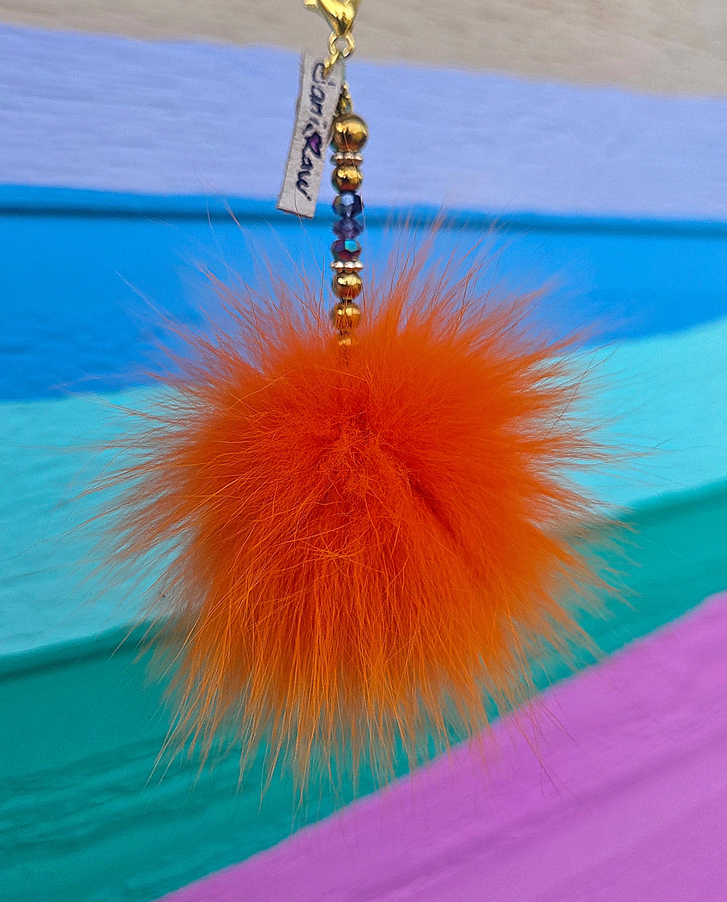 Orange juteuse hématite et crystal - petit