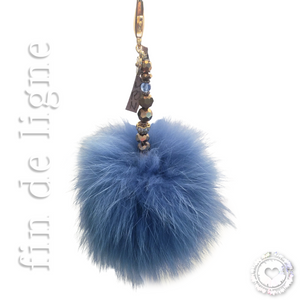 Love Pompon | Pompon Bleu - Azure
