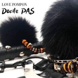Love Pompon | Fourrure Noire - Docile _ PAS